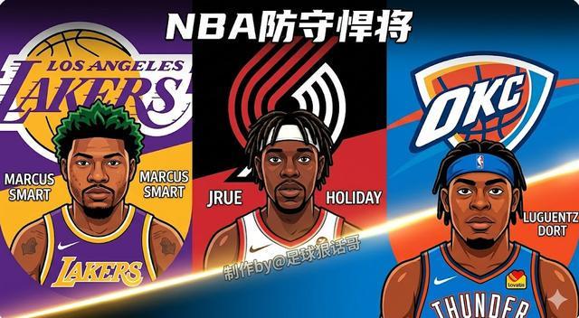 APP下载-斯马特、霍勒迪、多尔特：三大矮壮防守神将，实力与2K数值大揭秘